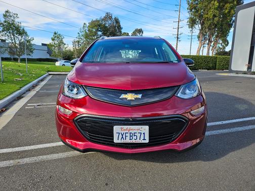 Red 2017 Chevrolet Bolt EV Premier