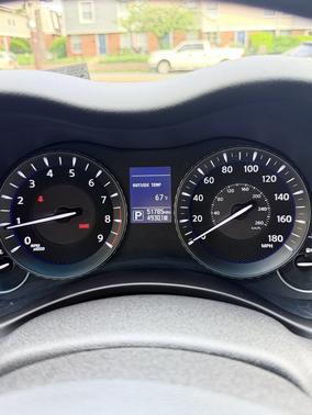 Blue 2019 INFINITI Q70 3.7X LUXE