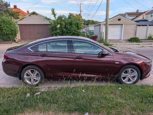 Red 2018 Buick Regal Sportback Preferred