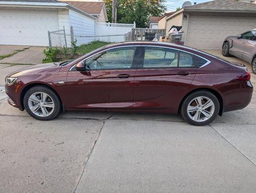 Red 2018 Buick Regal Sportback Preferred