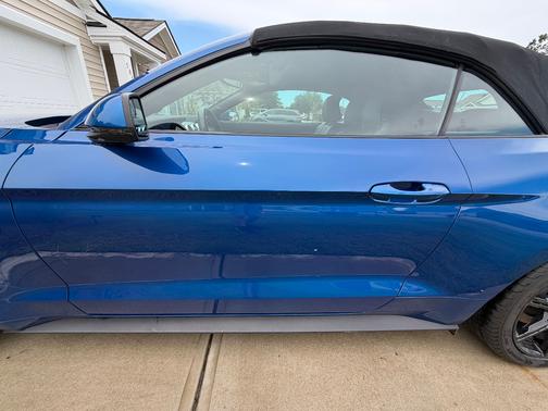 Blue 2018 Ford Mustang GT Premium