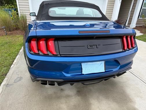 Blue 2018 Ford Mustang GT Premium