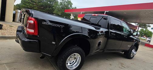 Black 2019 RAM 3500 Laramie