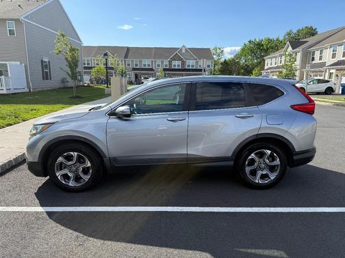 Silver 2017 Honda CR-V EX