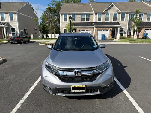 Silver 2017 Honda CR-V EX