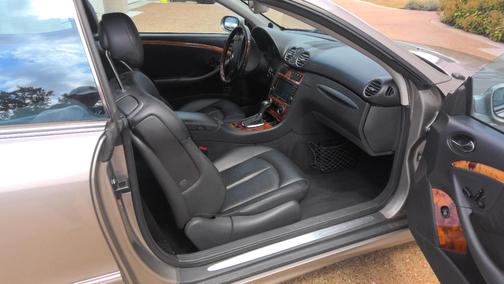 Gray 2005 Mercedes-Benz CLK-Class 500 Cabriolet