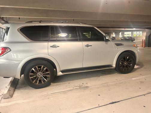 Silver 2020 Nissan Armada Platinum