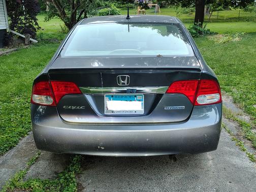 Blue 2009 Honda Civic Hybrid Base