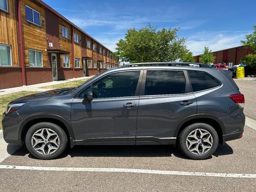 Blue 2021 Subaru Forester Premium