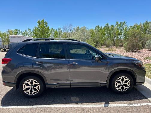 Blue 2021 Subaru Forester Premium