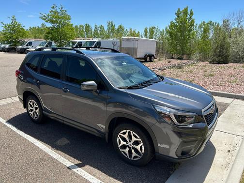 Blue 2021 Subaru Forester Premium
