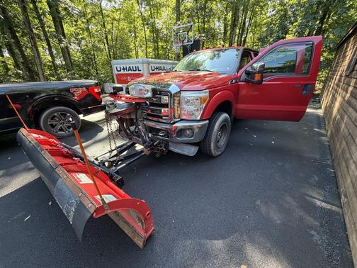 Red 2012 Ford F-350 XLT