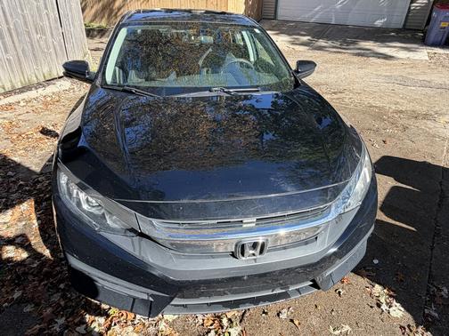 Black 2016 Honda Civic EX