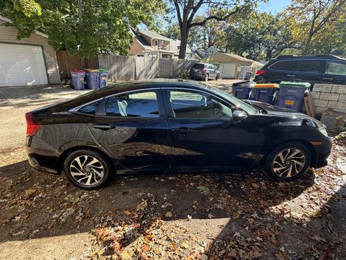 Black 2016 Honda Civic EX