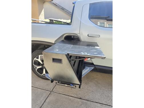Gray 2024 Rivian R1T Adventure Dual-Motor Standard Package