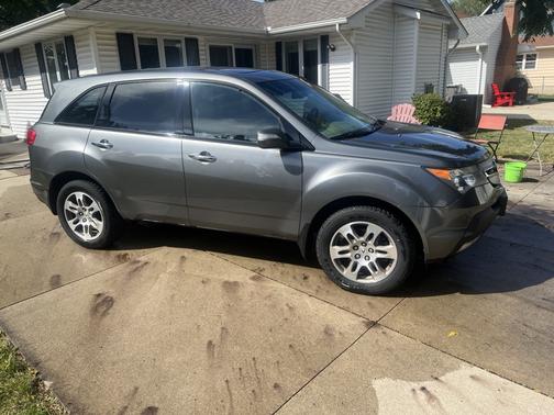 Gray 2008 Acura MDX Base