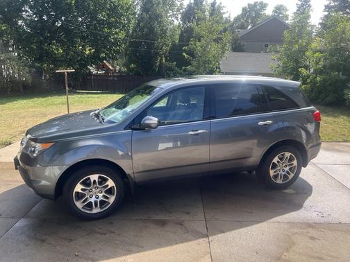 Gray 2008 Acura MDX Base