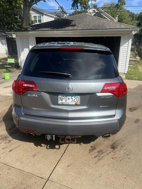 Gray 2008 Acura MDX Base