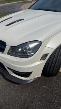White 2013 Mercedes-Benz C-Class C 63 AMG
