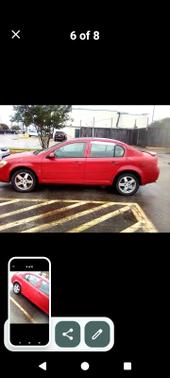 Red 2008 Chevrolet Cobalt LT