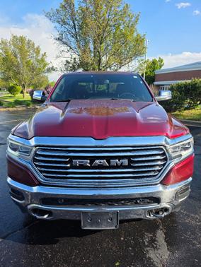 Red 2019 RAM 1500 Longhorn