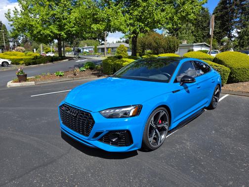 Blue 2022 Audi RS 5 2.9T
