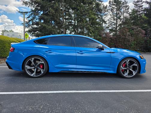 Blue 2022 Audi RS 5 2.9T