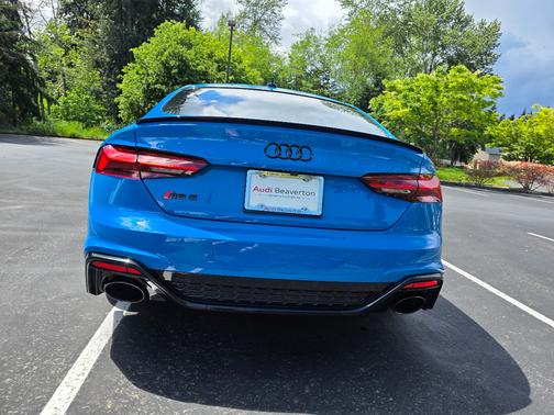Blue 2022 Audi RS 5 2.9T