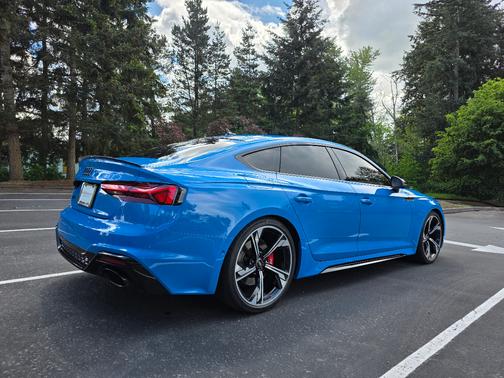 Blue 2022 Audi RS 5 2.9T