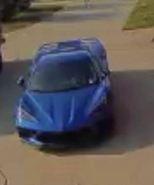 Blue 2021 Chevrolet Corvette Stingray w/3LT