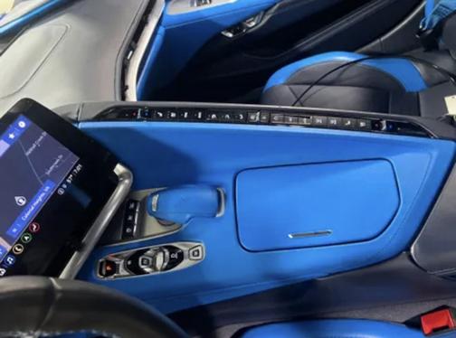 Blue 2021 Chevrolet Corvette Stingray w/3LT