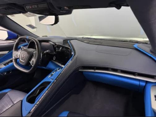 Blue 2021 Chevrolet Corvette Stingray w/3LT