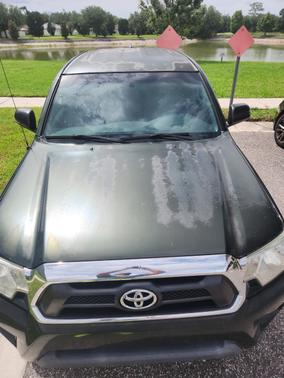 Green 2014 Toyota Tacoma PreRunner