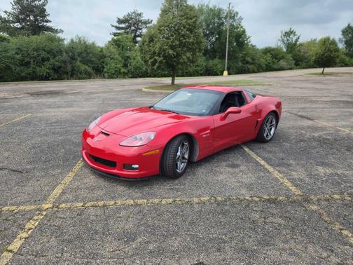 Red 2008 Chevrolet Corvette Z06