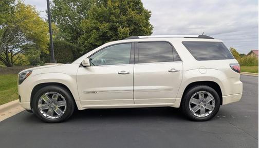 White 2014 GMC Acadia Denali
