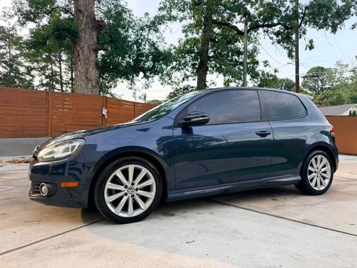 Blue 2013 Volkswagen Golf TDI