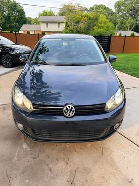 Blue 2013 Volkswagen Golf TDI