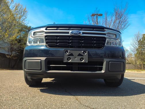 Blue 2022 Ford Maverick Lariat