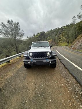 White 2024 Jeep Wrangler 4xe Willys