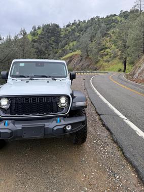 White 2024 Jeep Wrangler 4xe Willys