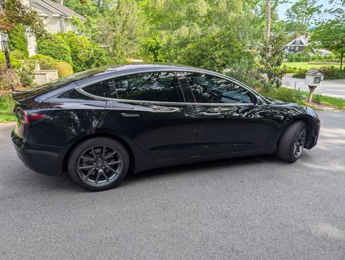 Black 2017 Tesla Model 3 Long Range