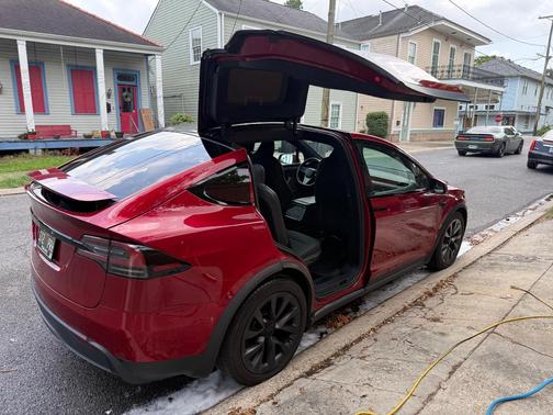 Red 2023 Tesla Model X Base