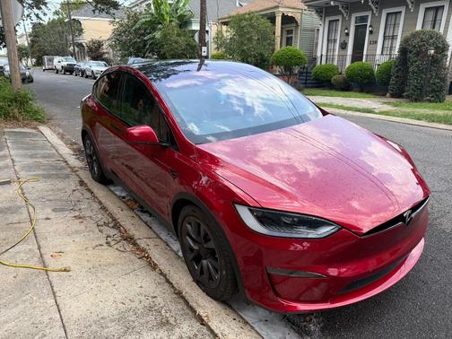 Red 2023 Tesla Model X Base