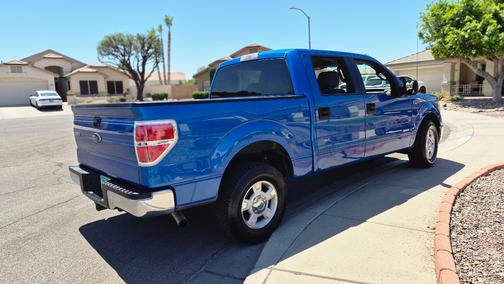 Blue 2013 Ford F-150 Limited