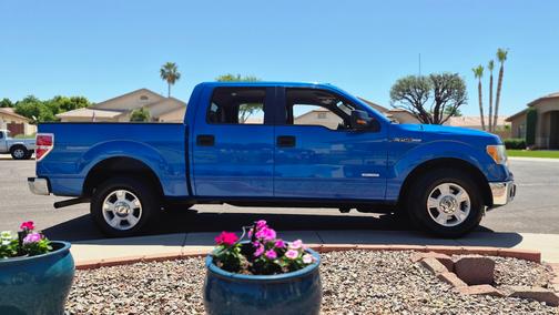 Blue 2013 Ford F-150 Limited