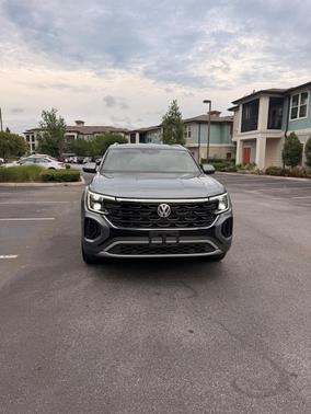 Gray 2024 Volkswagen Atlas Cross Sport 2.0T SE w/Technology
