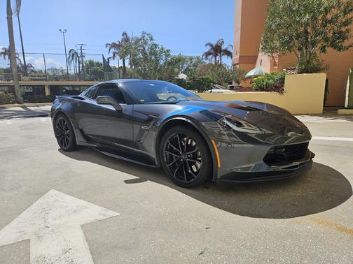 Gray 2017 Chevrolet Corvette Grand Sport
