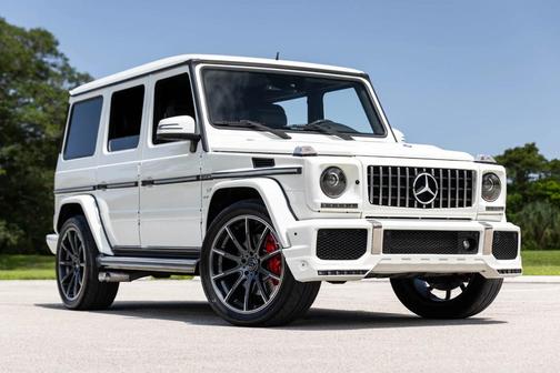 White 2011 Mercedes-Benz G-Class G 55 AMG 4MATIC