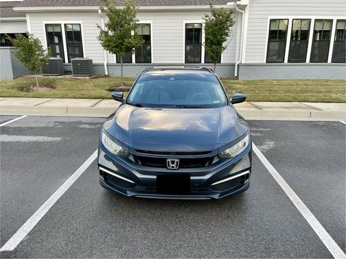 Blue 2019 Honda Civic LX