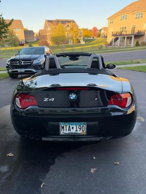 Black 2006 BMW Z4 3.0i Roadster